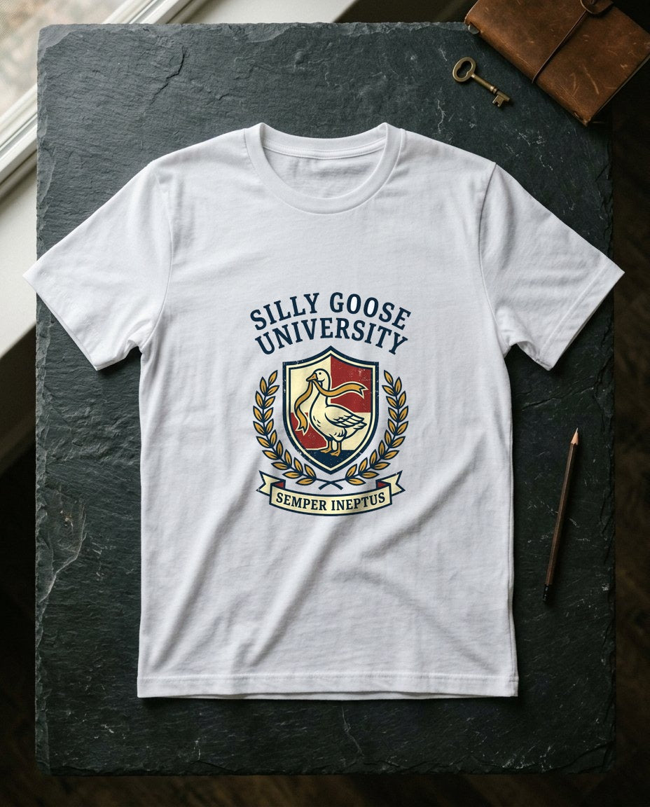 Silly Goose Univ Alumni Crest — lifestyle photo