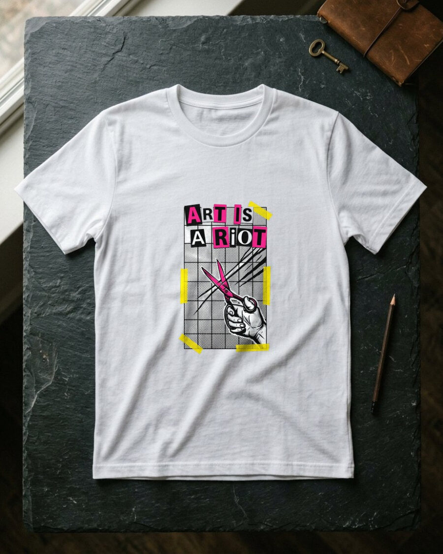 Cut Paste Rebel Zine Manifesto — lifestyle photo