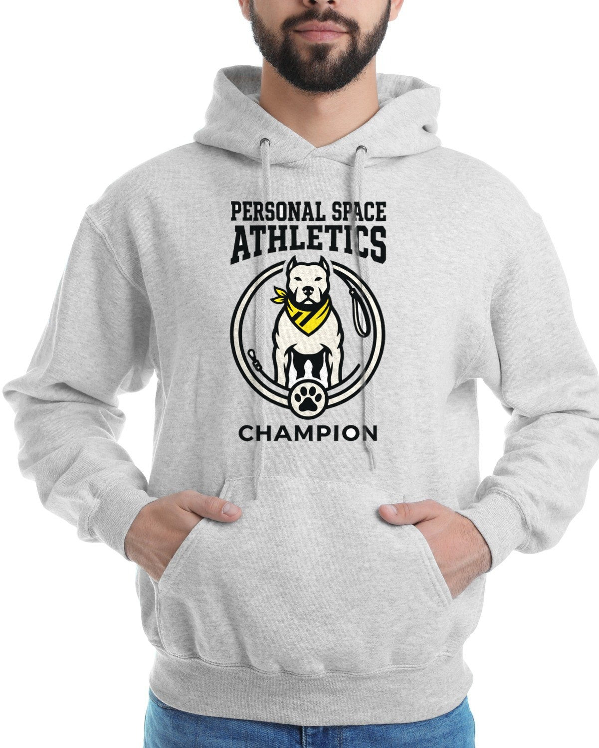Personal Space Athletics Dept Hoodie — lifestyle photo