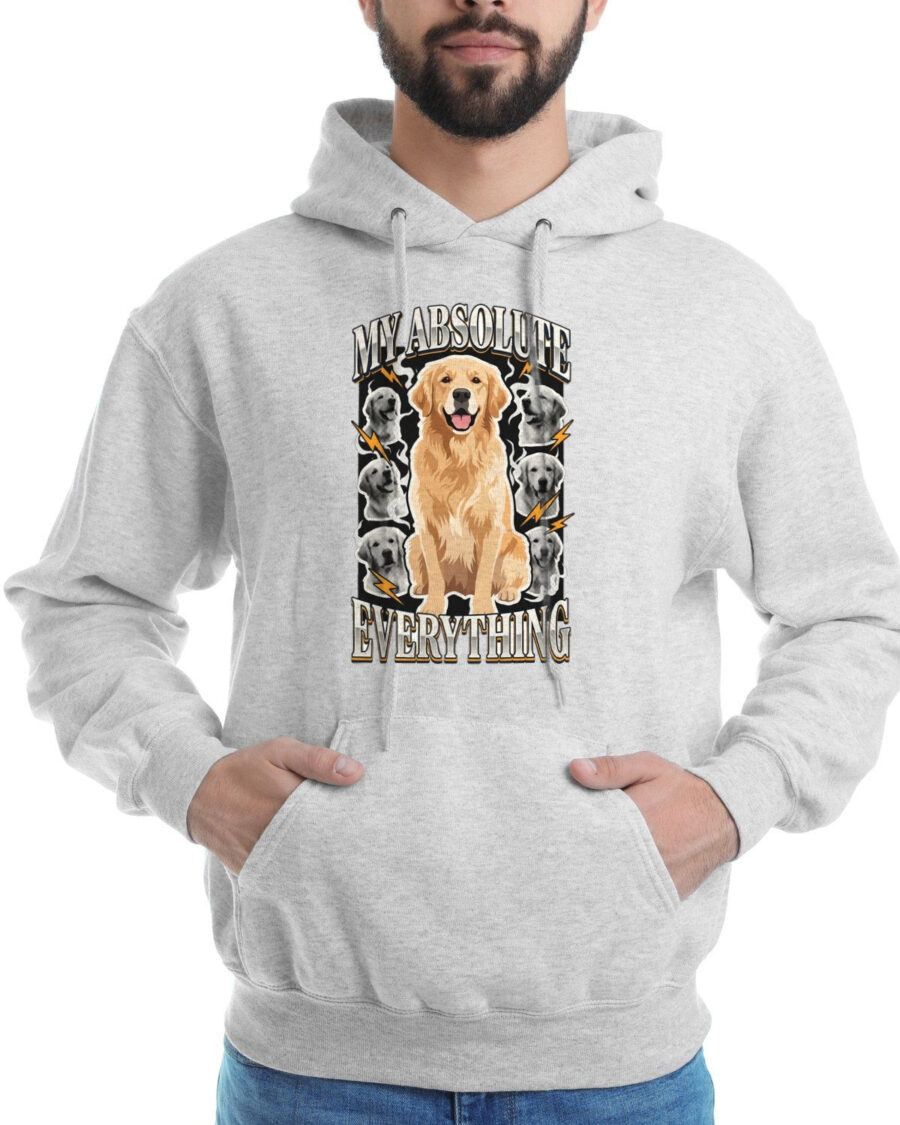 Furry Legend 90s Bootleg Tribute Hoodie — lifestyle photo