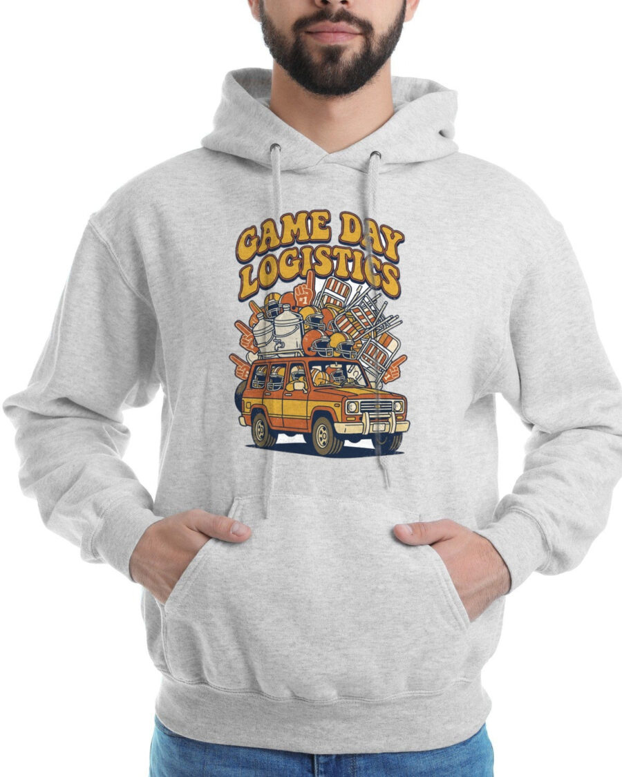 Game Day Logistics Coordinator SUV Hoodie — lifestyle photo