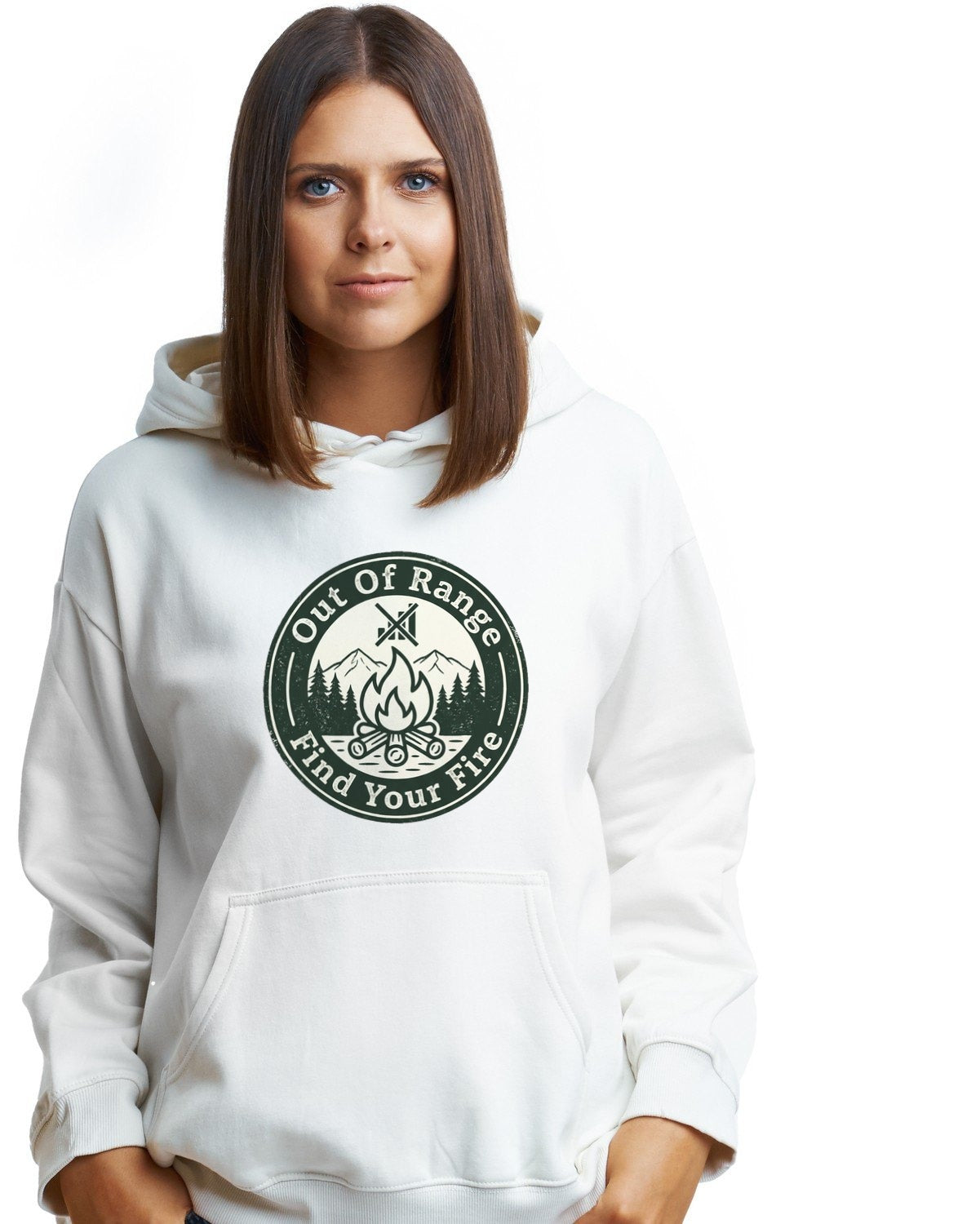 Out Of Range Outdoor Society Hoodie — lifestyle photo
