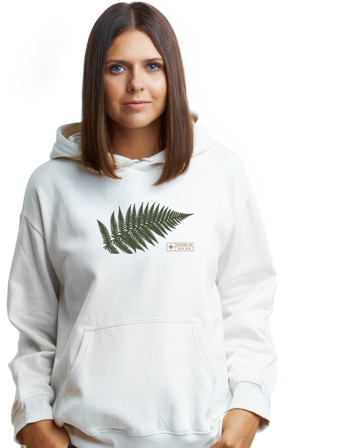 Botanical Elevation Field Guide Hoodie — lifestyle photo