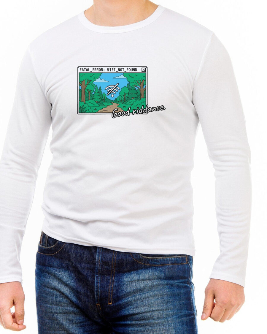 Error: Nature Found Long Sleeve — lifestyle photo