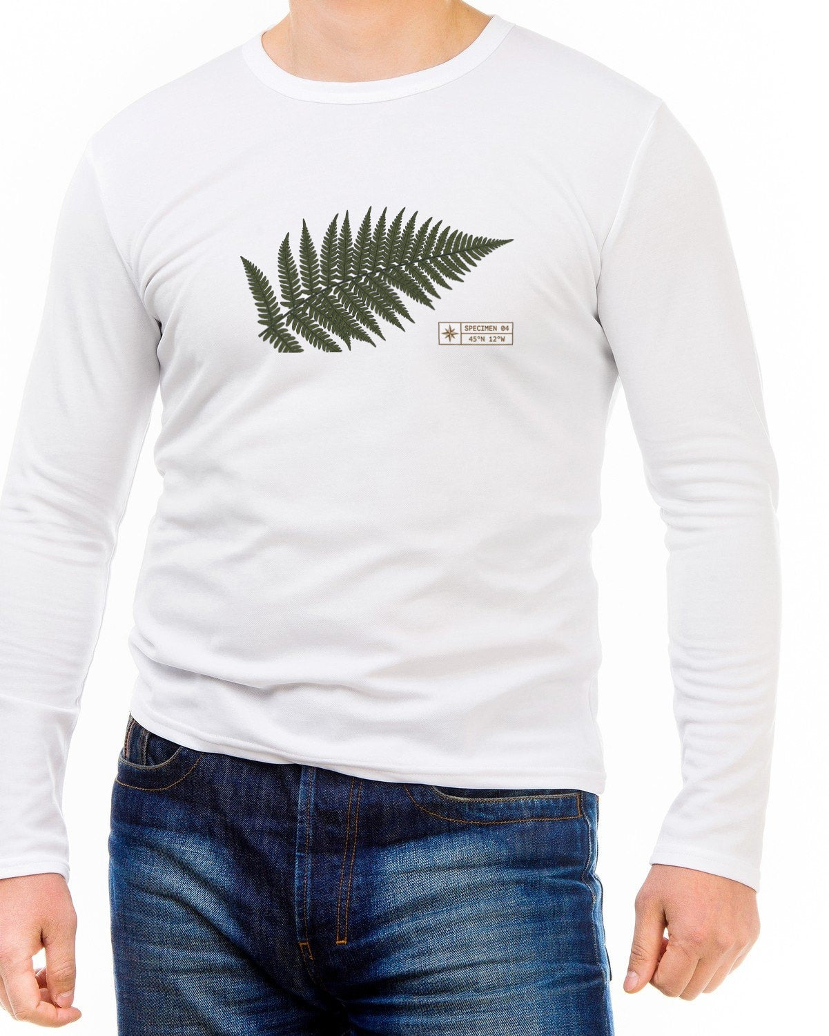Botanical Elevation Field Guide Long Sleeve — lifestyle photo