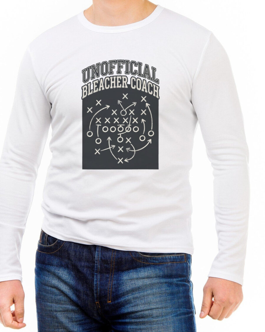 Bleacher Coach Playbook Vintage Tee Long Sleeve — lifestyle photo