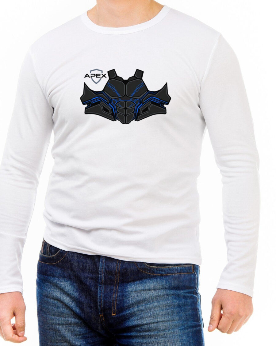 Apex Cybernetic Armor Compression Long Sleeve — lifestyle photo