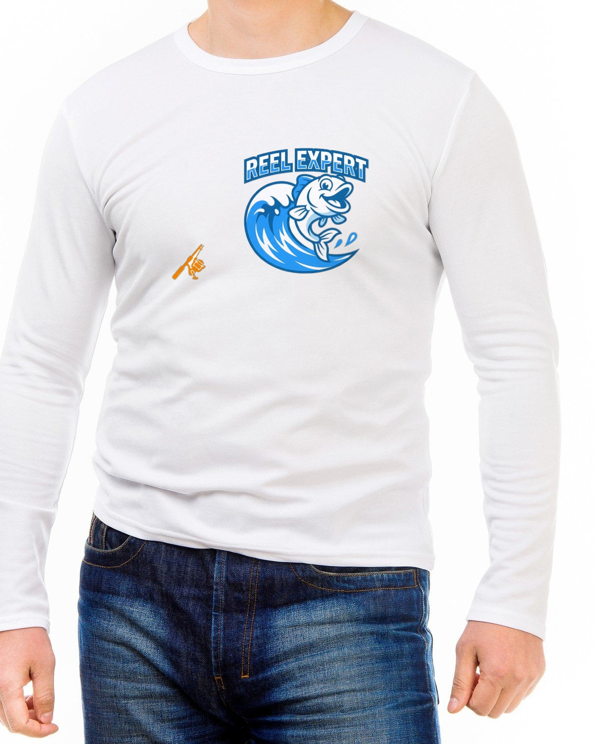 Ocean Explorer Catch Crew Long Sleeve — lifestyle photo