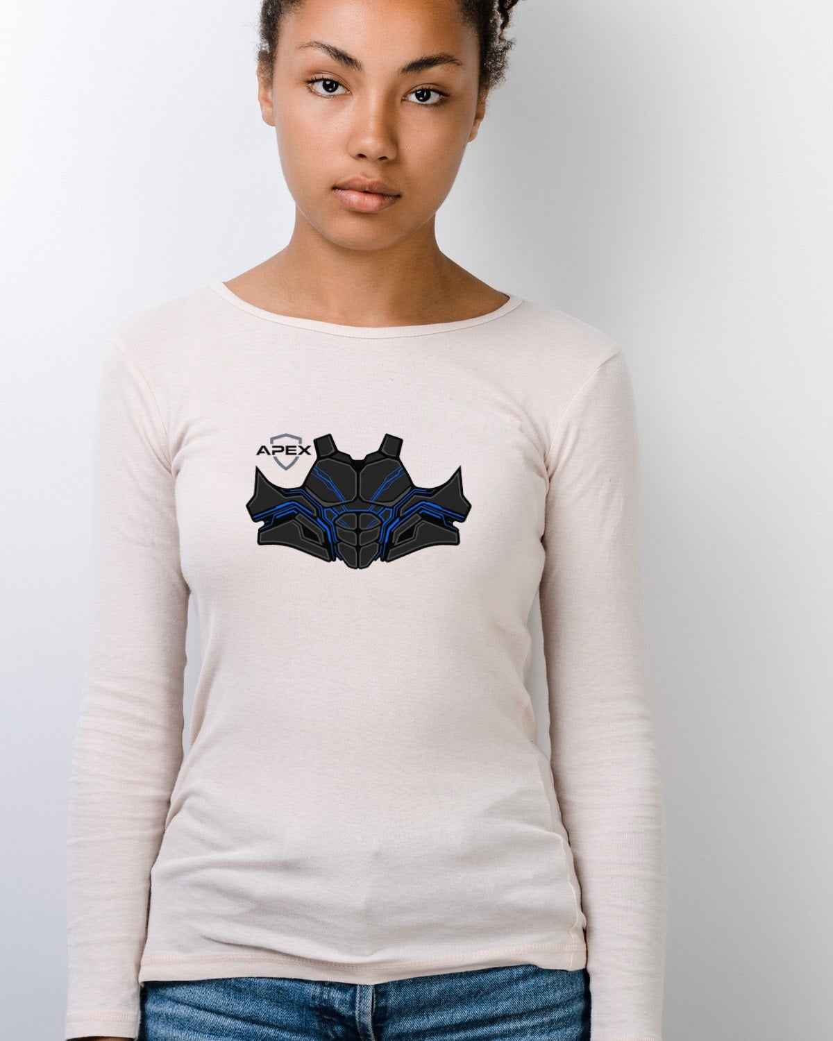 Apex Cybernetic Armor Compression Long Sleeve — lifestyle photo