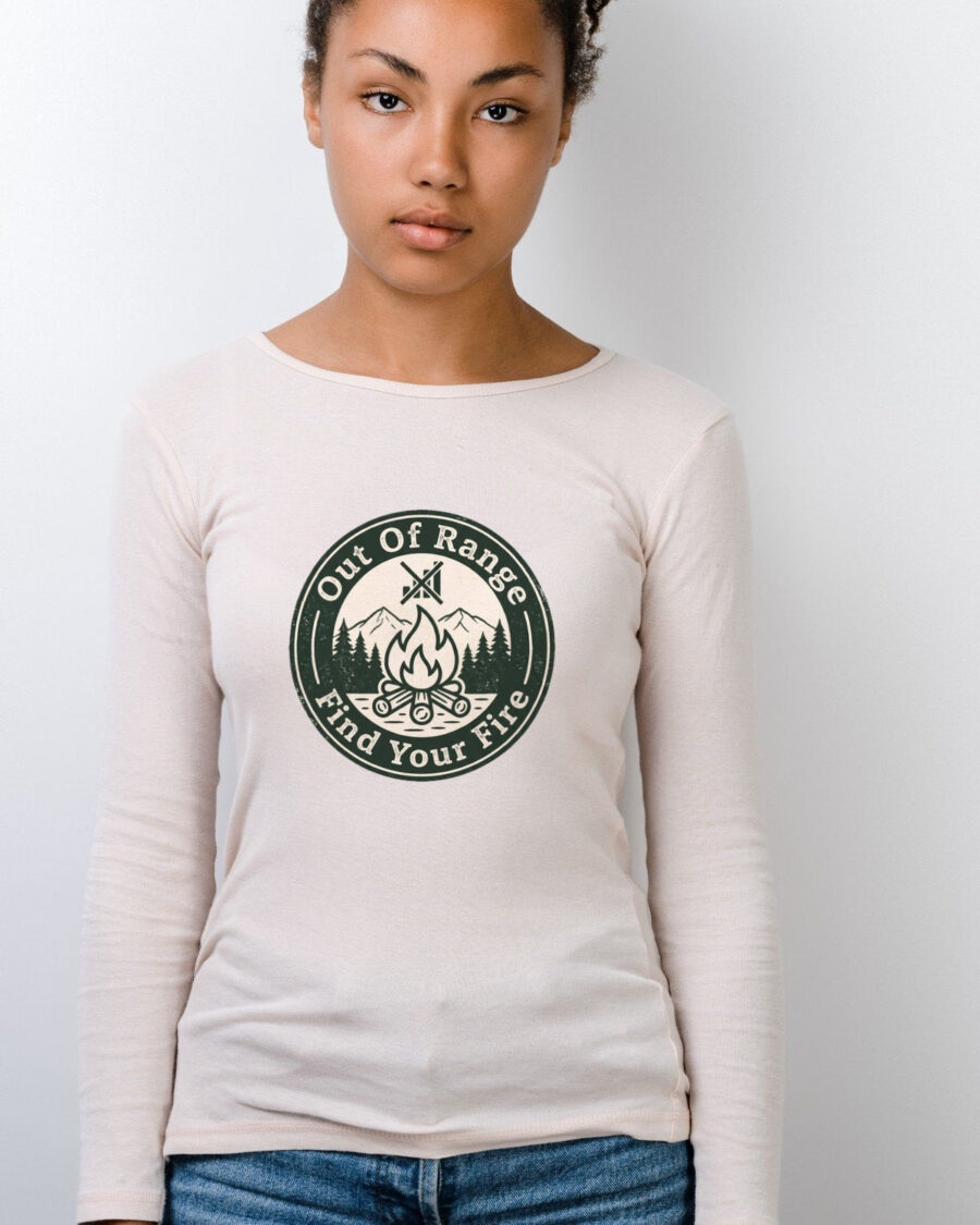 Out Of Range Outdoor Society Long Sleeve — lifestyle photo