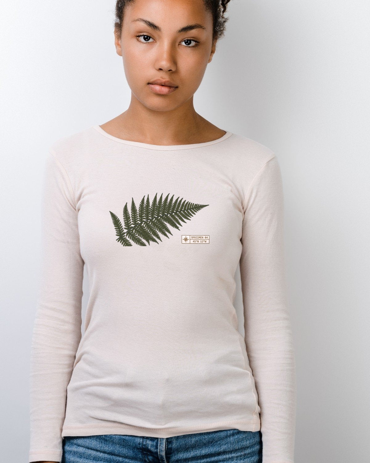 Botanical Elevation Field Guide Long Sleeve — lifestyle photo