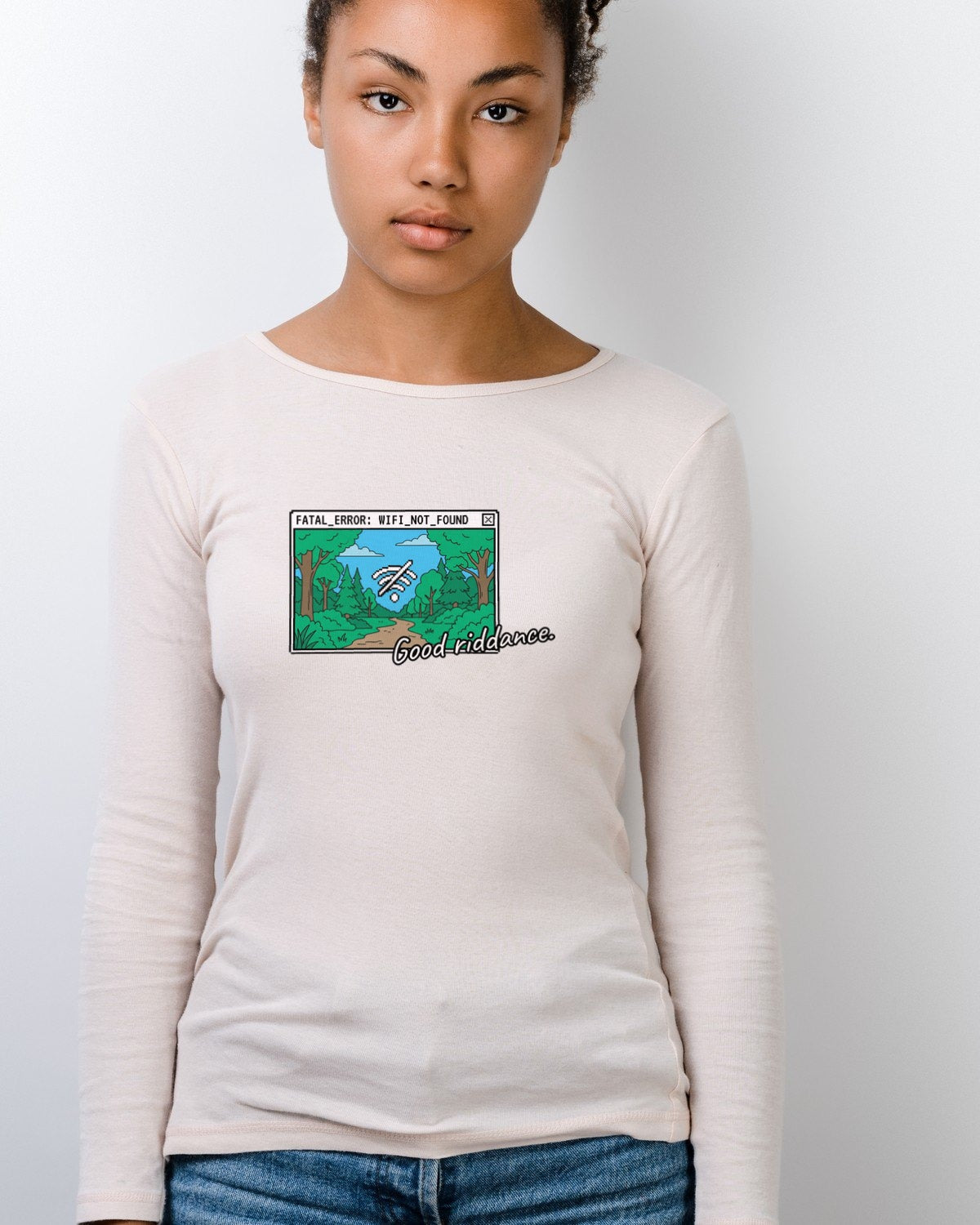 Error: Nature Found Long Sleeve — lifestyle photo