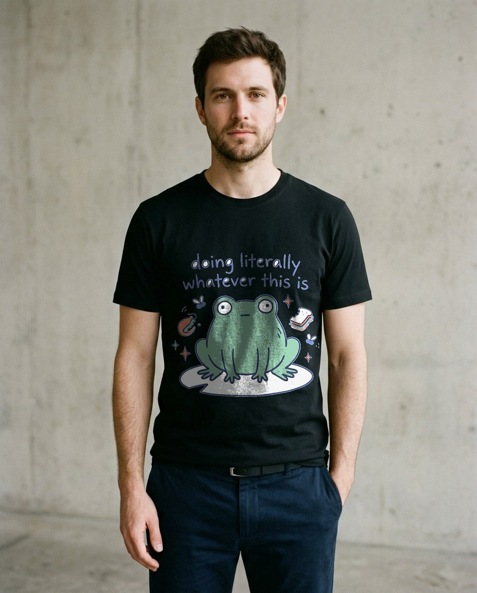 Doing Literally Whatever Blob Frog — lifestyle photo