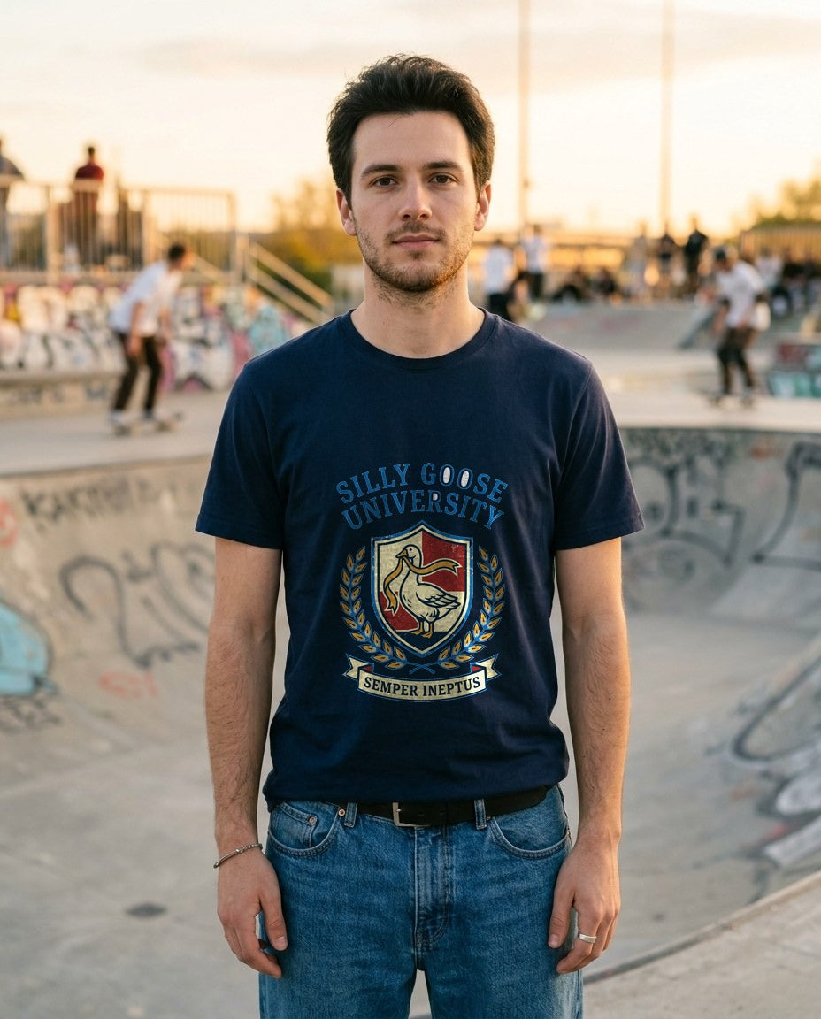Silly Goose Univ Alumni Crest — lifestyle photo