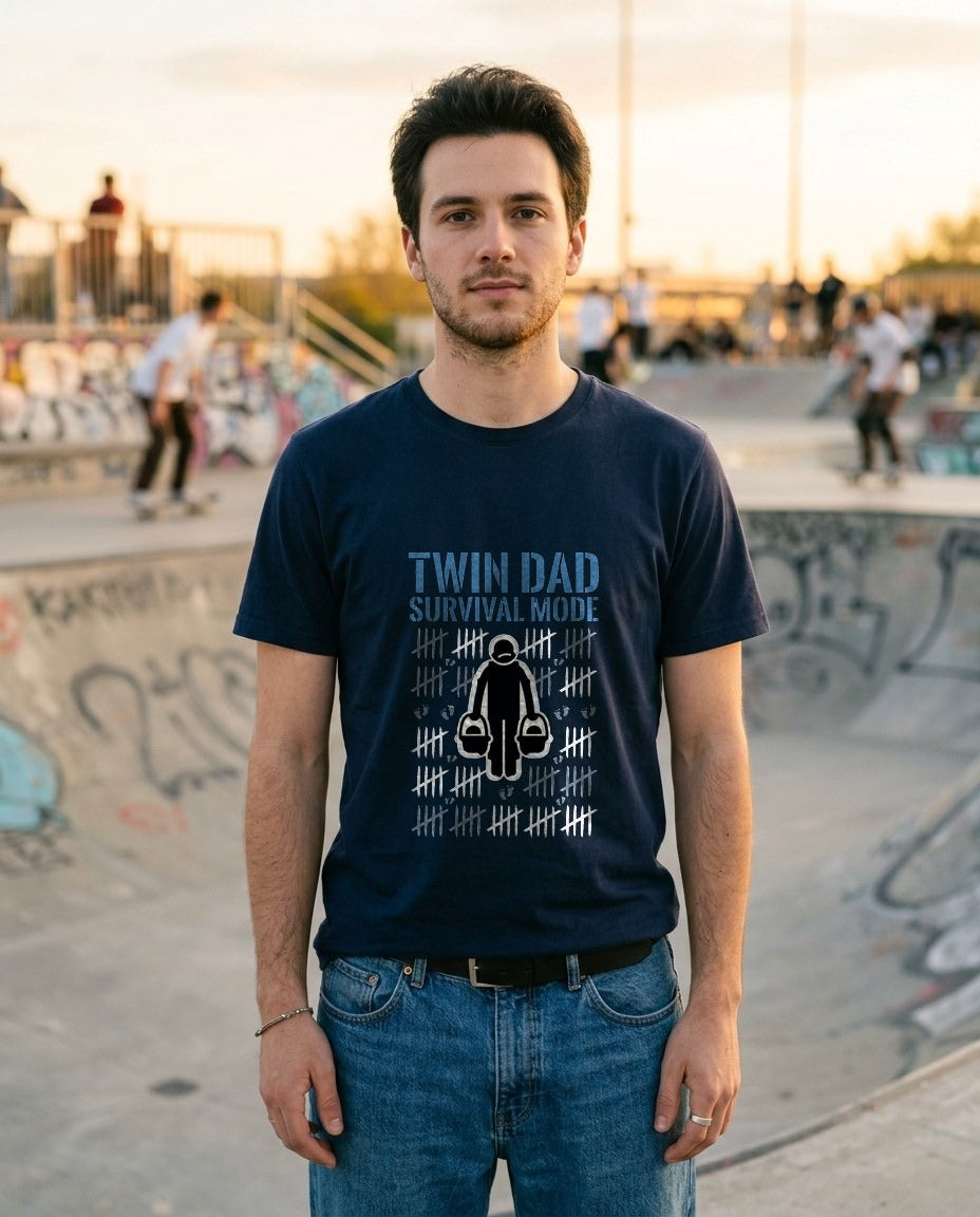 Twin Dad Survival Tally Tracker — lifestyle photo