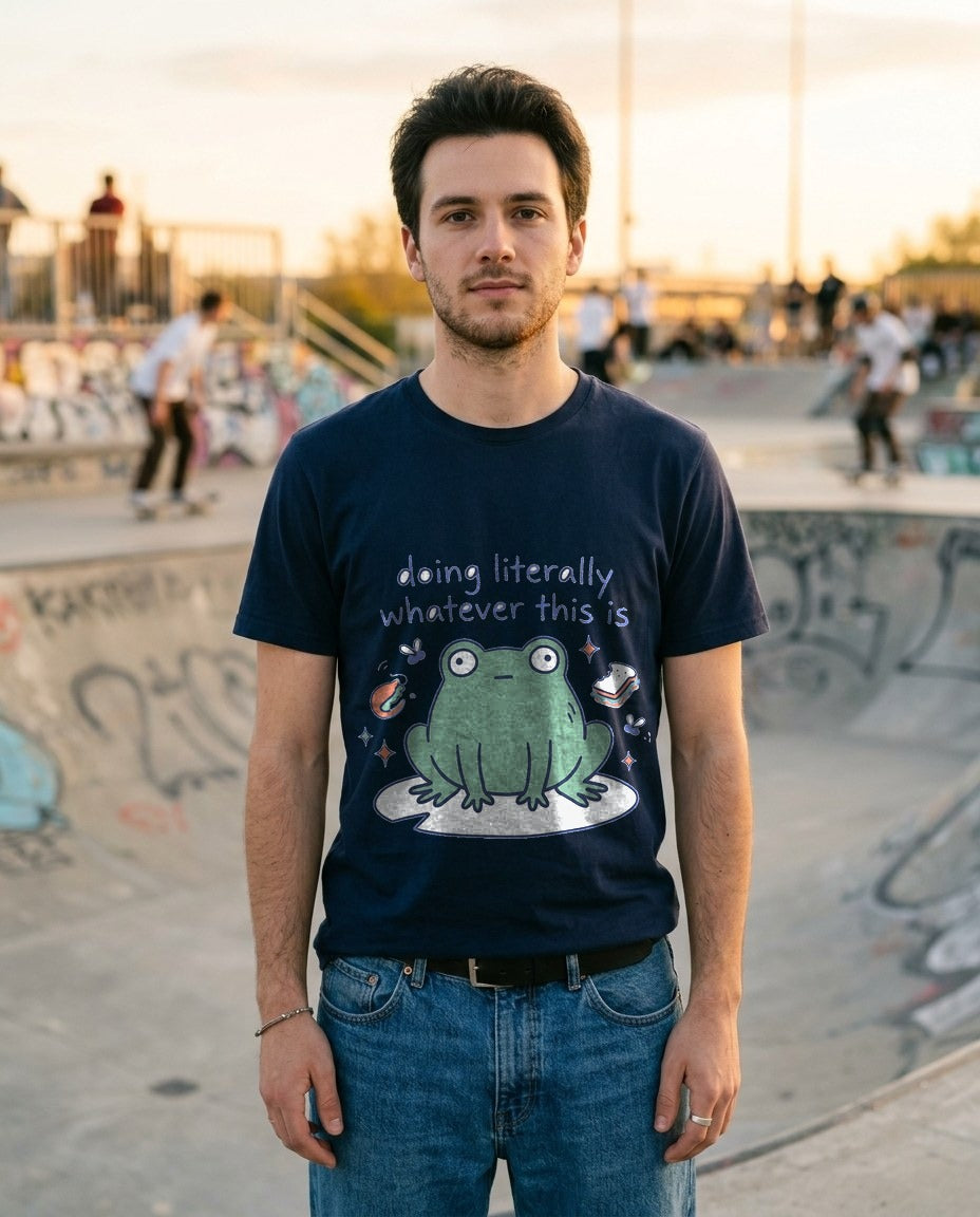 Doing Literally Whatever Blob Frog — lifestyle photo