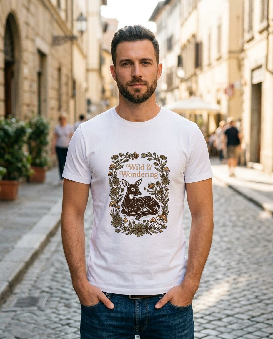 Forest Child Vintage Fawn & Fungi — lifestyle photo