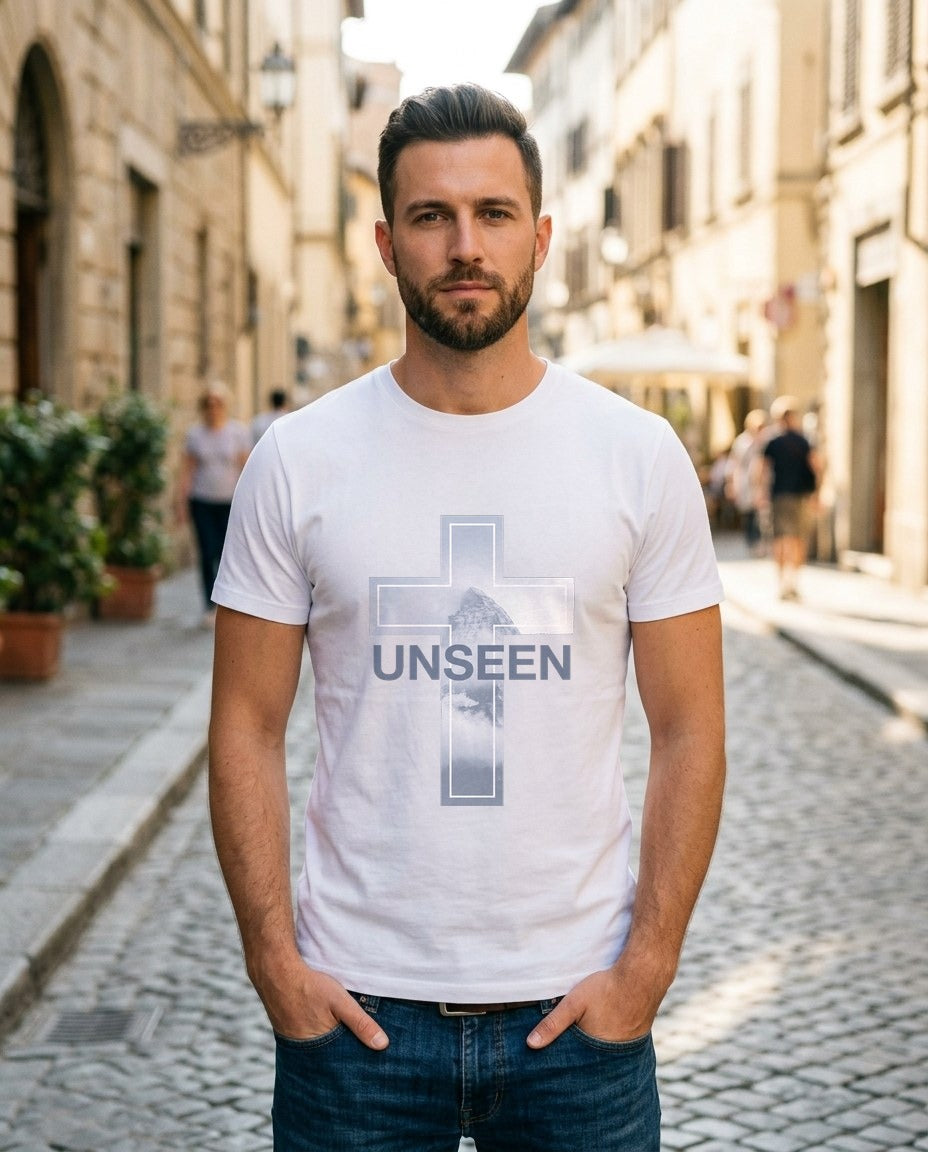 Unseen Foundations Oversized Tee — lifestyle photo