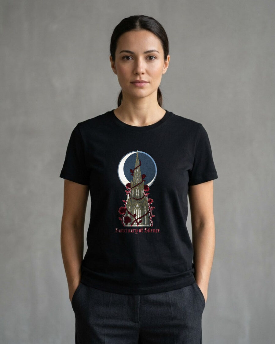 Sacred Shadows Gothic Cathedral Spire — lifestyle photo