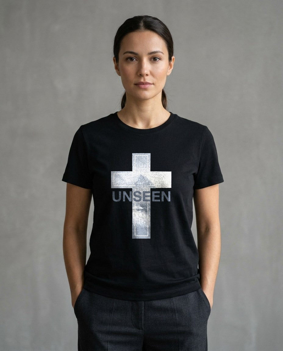 Unseen Foundations Oversized Tee — lifestyle photo