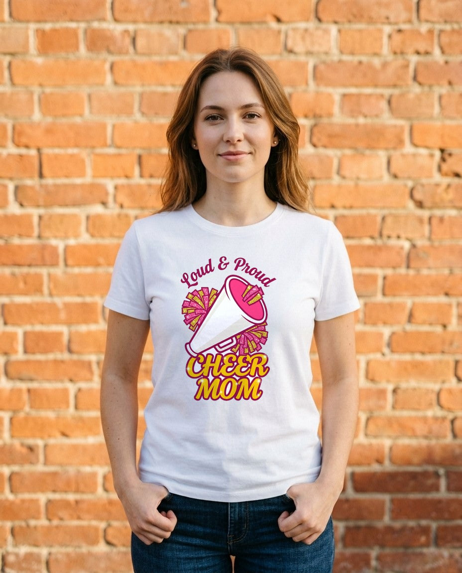 Loud And Proud Cheer Mom — lifestyle photo