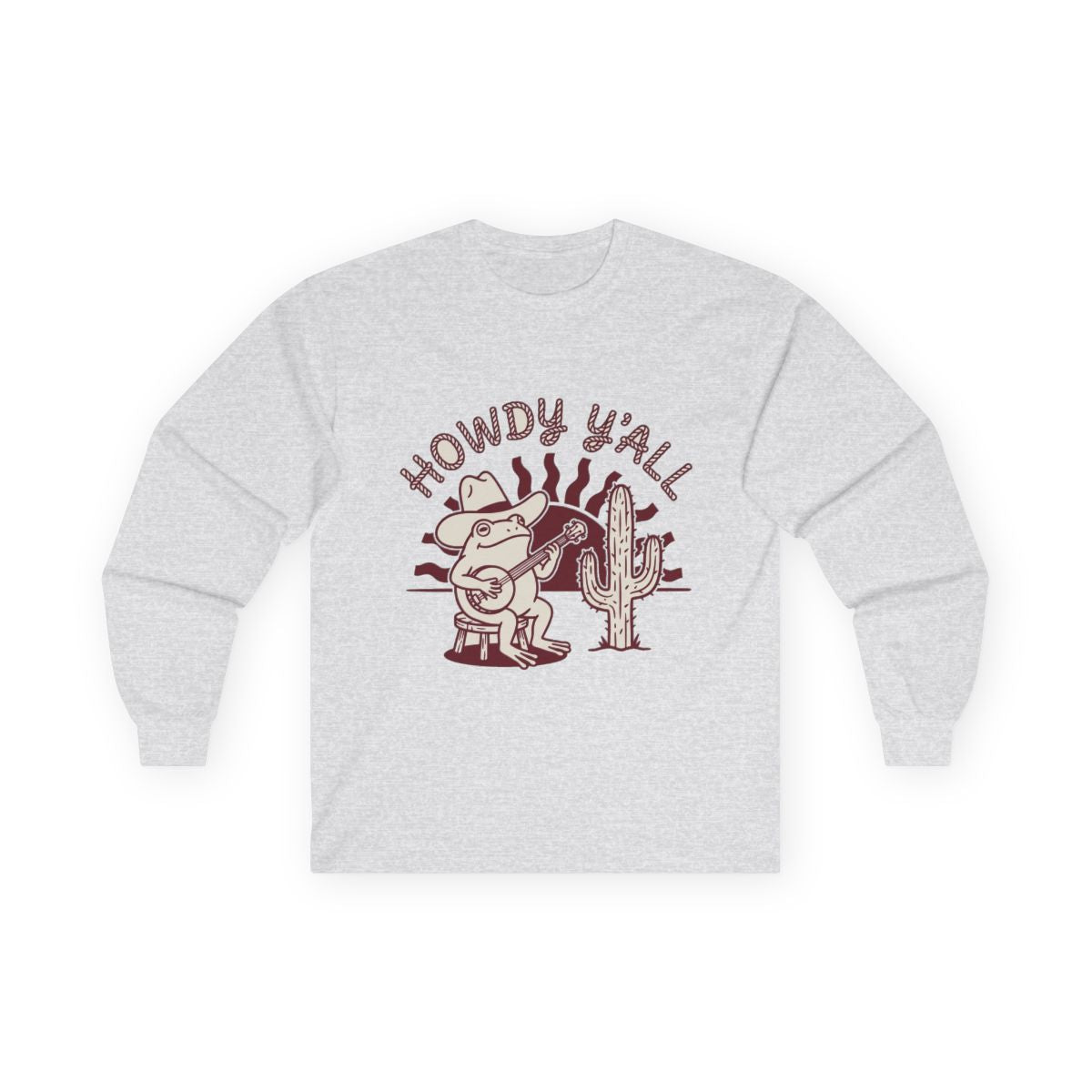 Amphibian Outlaw Banjo Serenade Long Sleeve — lifestyle photo