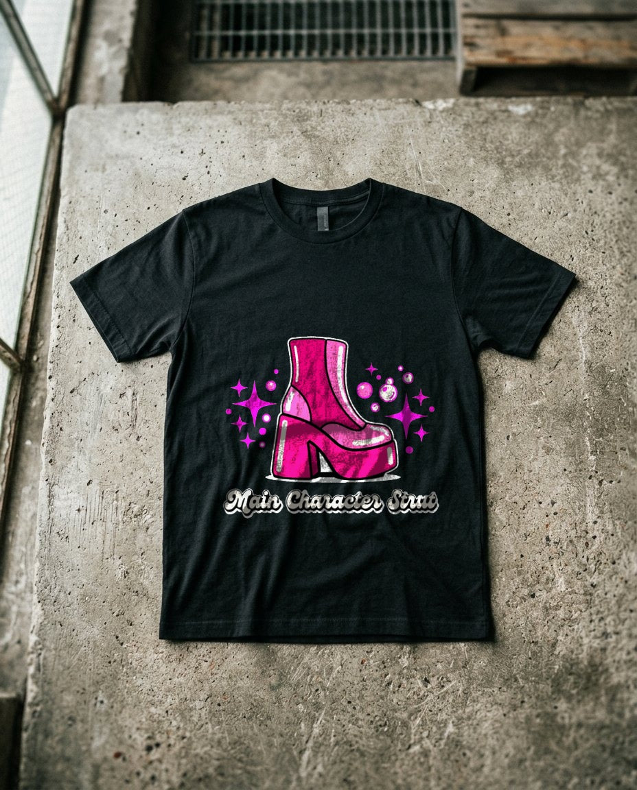 Main Character Platform Boot Stomp — lifestyle photo