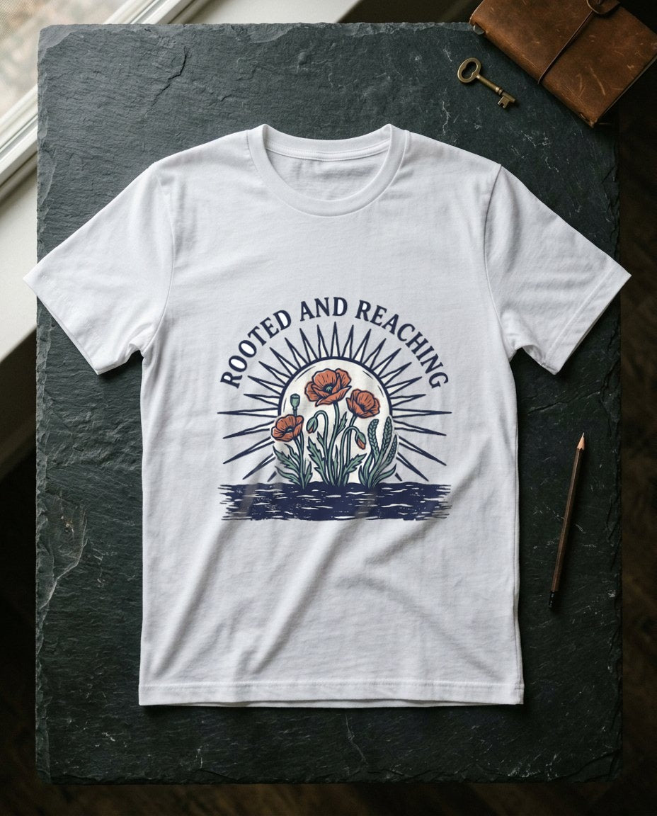 Rooted In Sunlight Carved Poppy — lifestyle photo