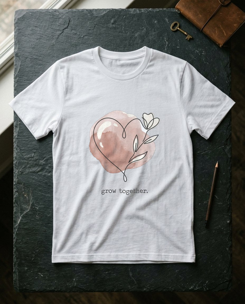 Bound By Bloom Continuous Line Art — lifestyle photo