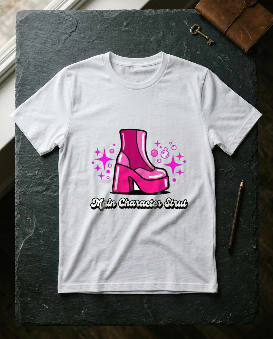 Main Character Platform Boot Stomp — lifestyle photo