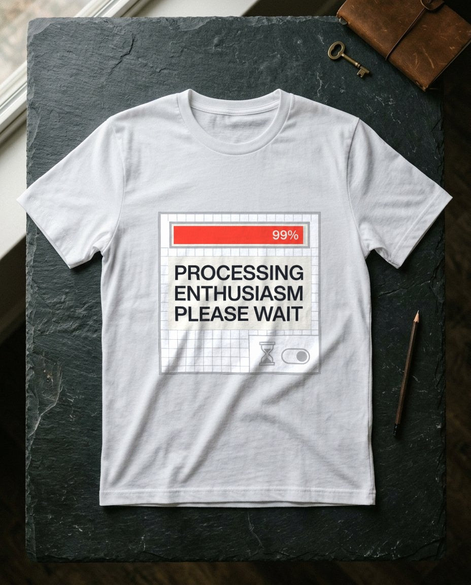 Processing Enthusiasm Loading Bar — lifestyle photo