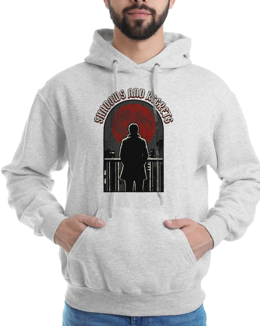 Shadows And Regrets Vintage Tour Tee Hoodie — lifestyle photo