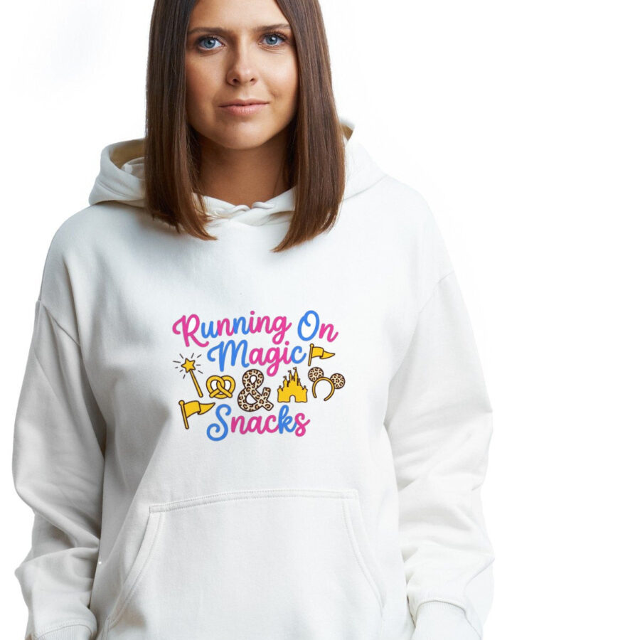 Running On Magic And Theme Park Snacks Hoodie