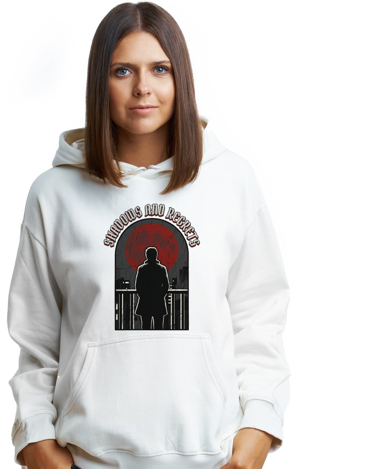 Shadows And Regrets Vintage Tour Tee Hoodie — lifestyle photo