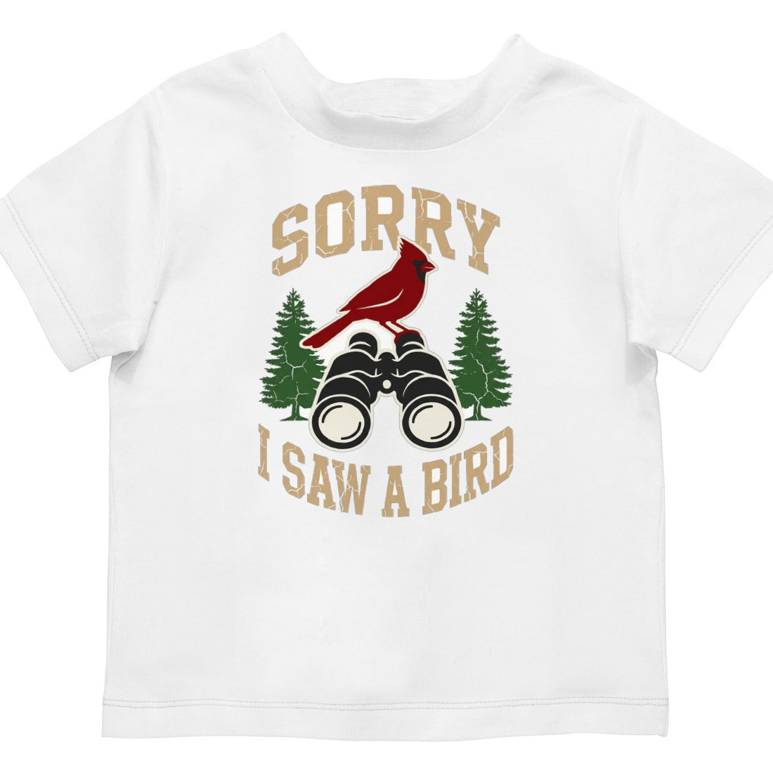 Varsity Birding Distraction Club Kids Tee — lifestyle photo
