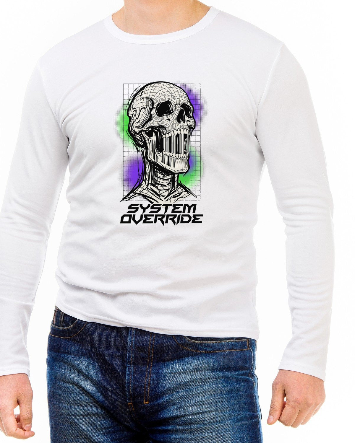 Bio-Hack Syndicate Acid Grid Long Sleeve — lifestyle photo