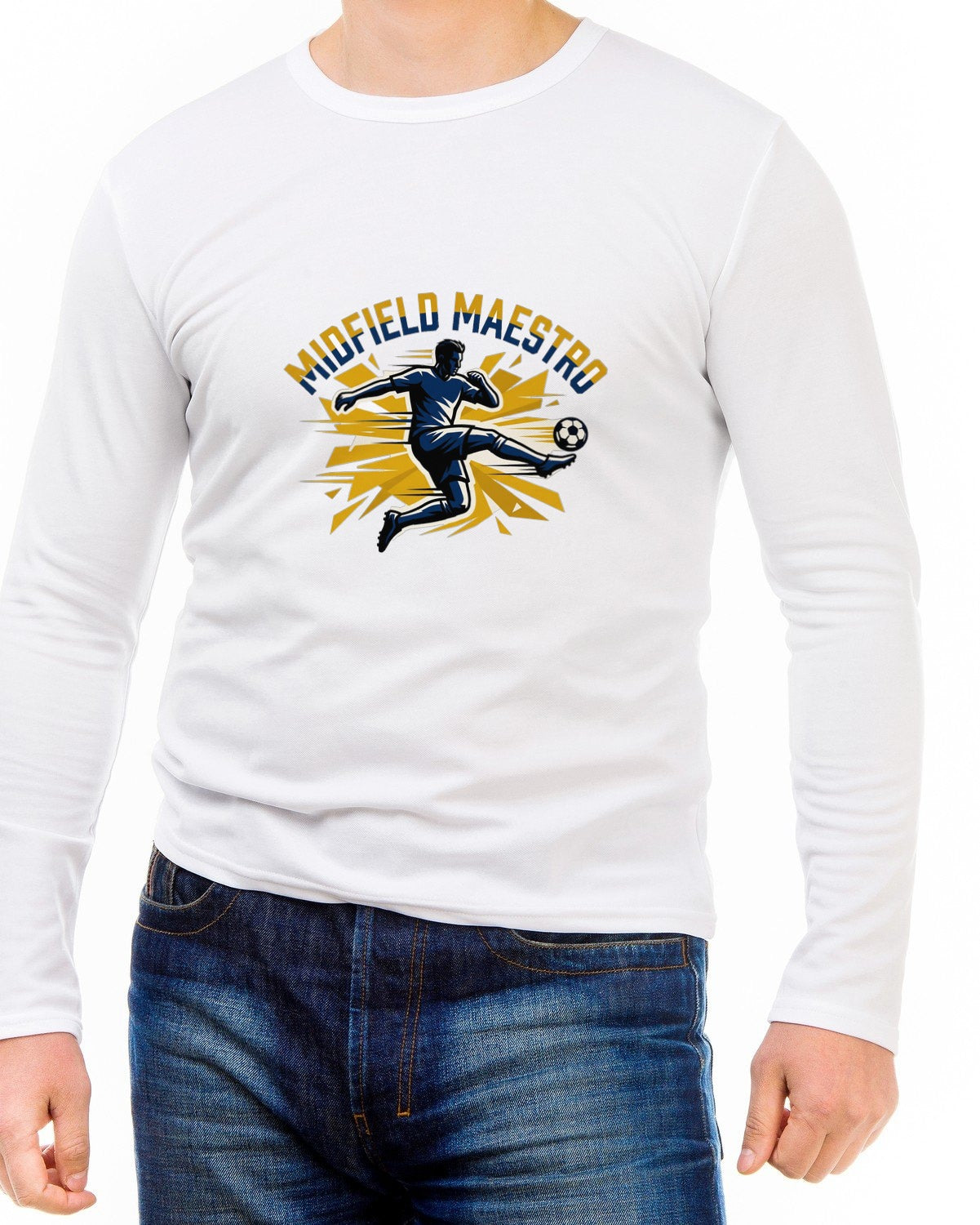 Midfield Maestro Golden Strike Long Sleeve — lifestyle photo