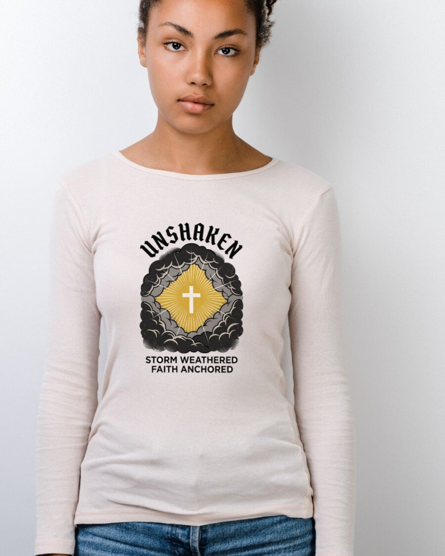 Divine Light Piercing The Veil Long Sleeve — lifestyle photo