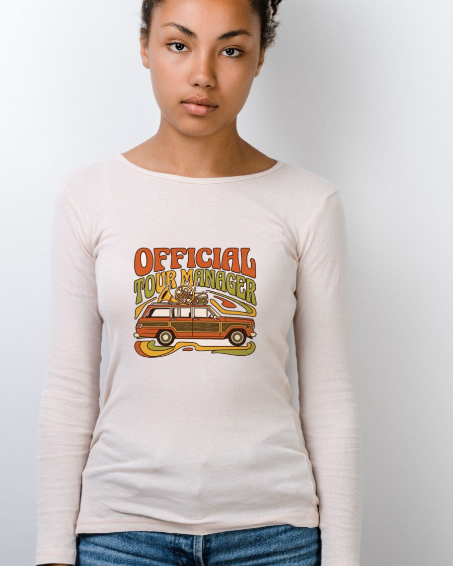 Brass & Woodwind Tour Manager Tee Long Sleeve — lifestyle photo