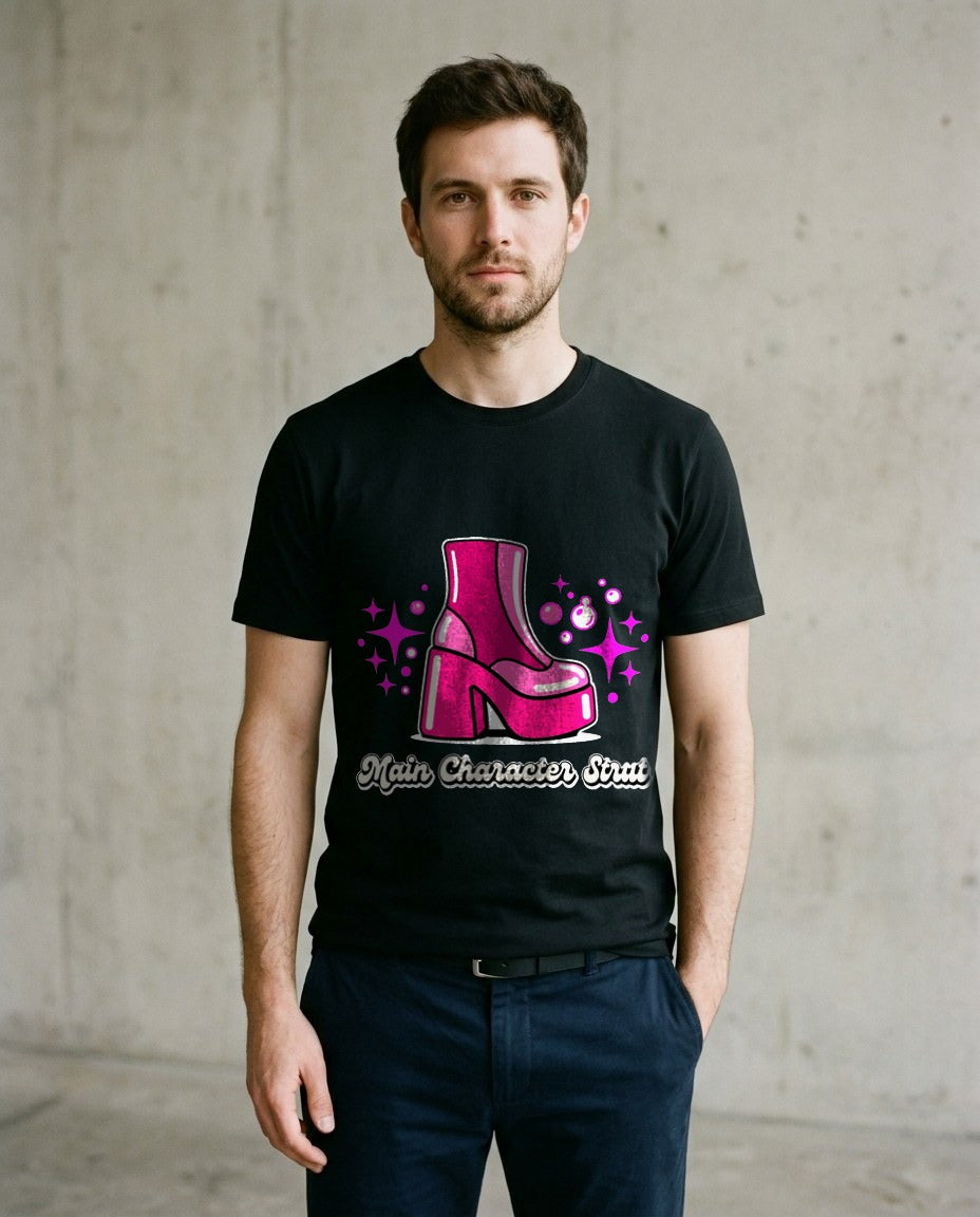 Main Character Platform Boot Stomp — lifestyle photo