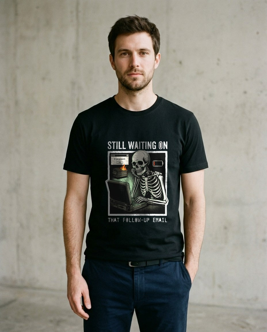 Eternally Pending Skeleton Worker — lifestyle photo