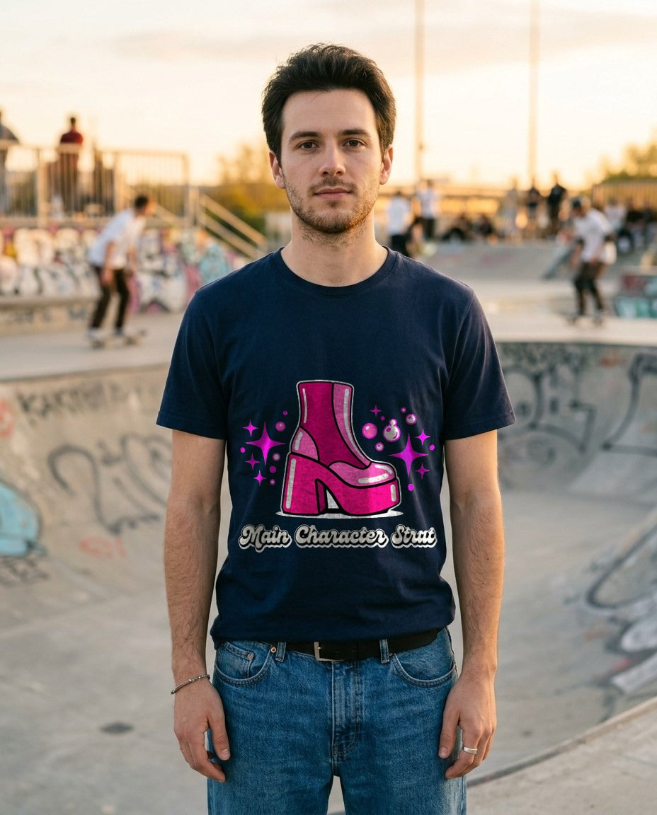 Main Character Platform Boot Stomp — lifestyle photo