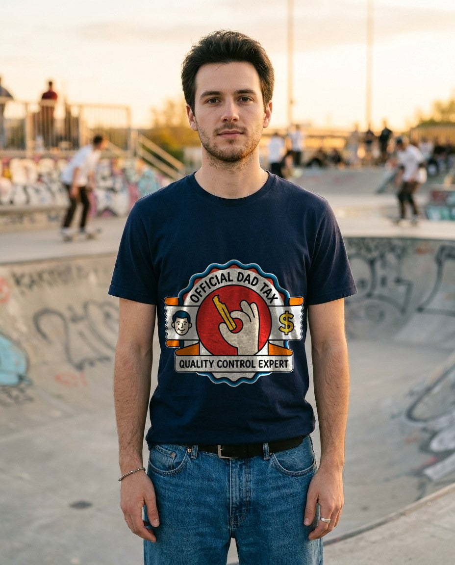 Official Dad Tax Quality Control — lifestyle photo