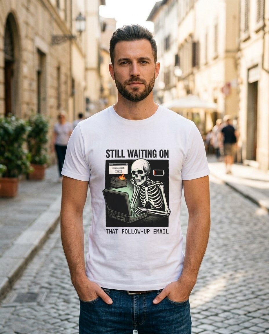 Eternally Pending Skeleton Worker — lifestyle photo