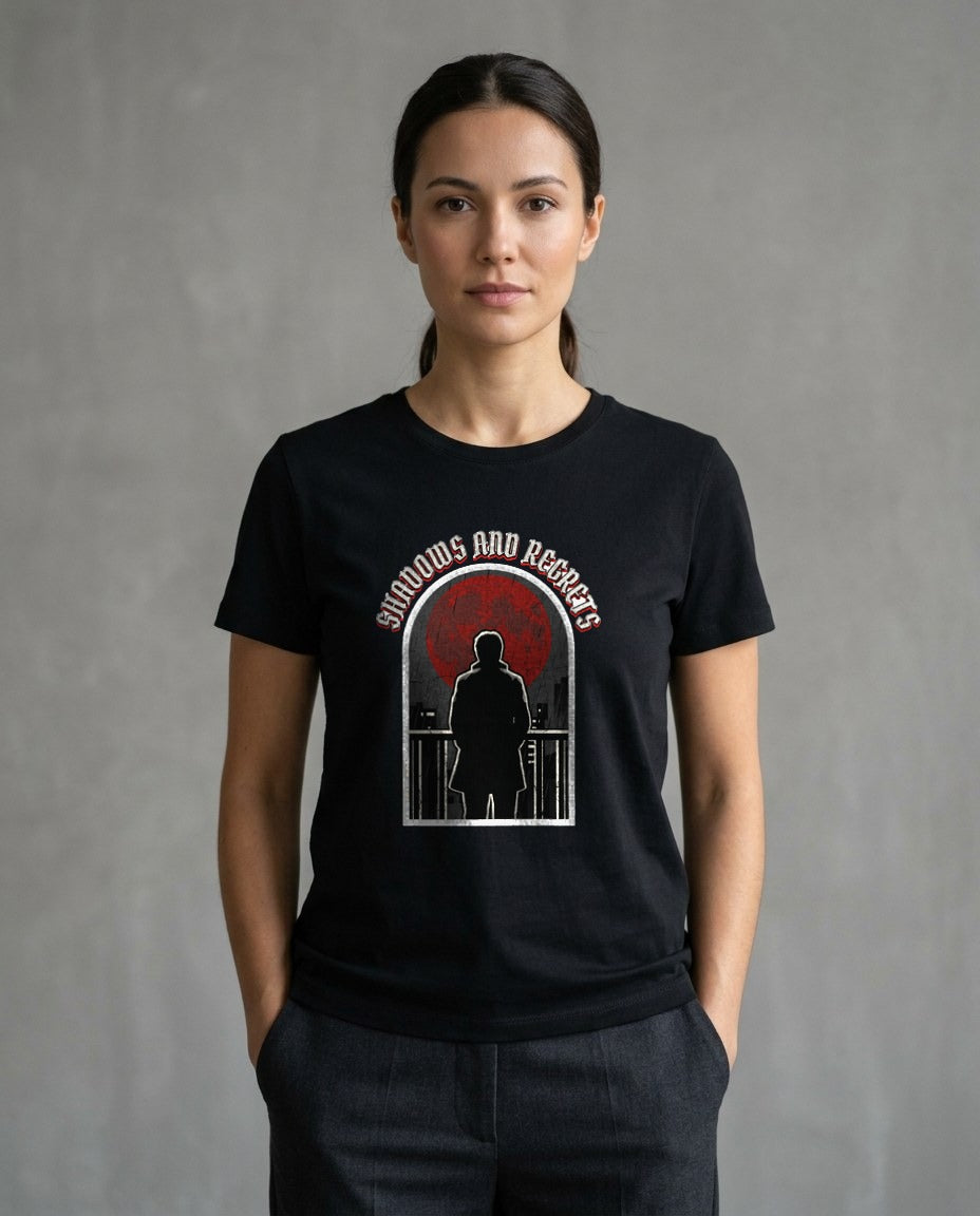 Shadows And Regrets Vintage Tour Tee — lifestyle photo