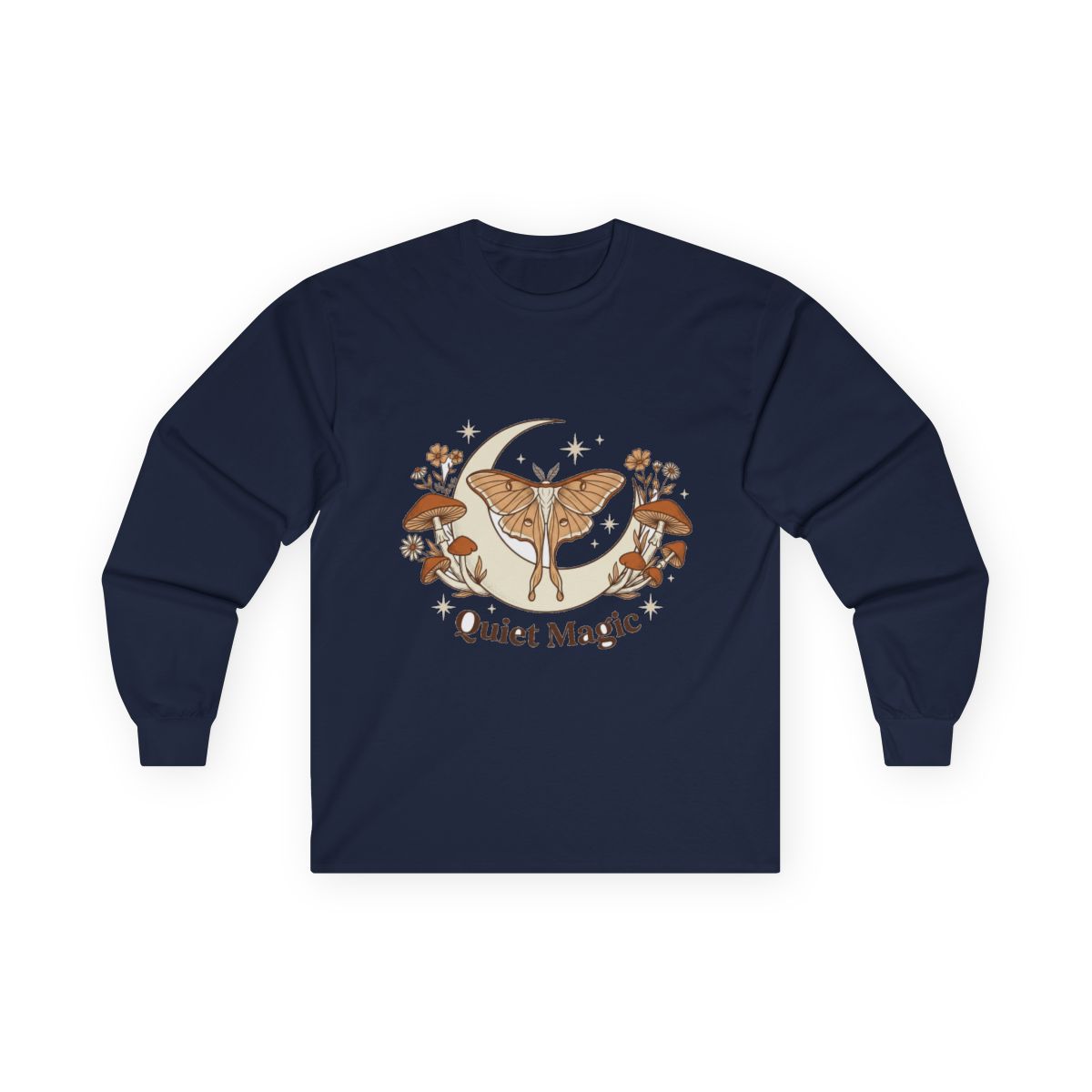Whispers Of The Autumn Night Moth Long Sleeve — lifestyle photo