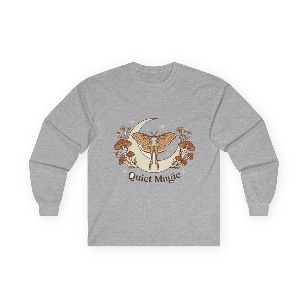 Whispers Of The Autumn Night Moth Long Sleeve — lifestyle photo