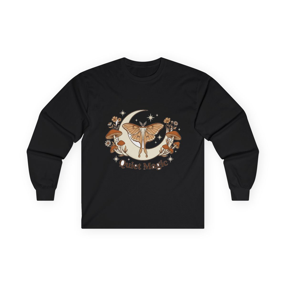Whispers Of The Autumn Night Moth Long Sleeve — lifestyle photo