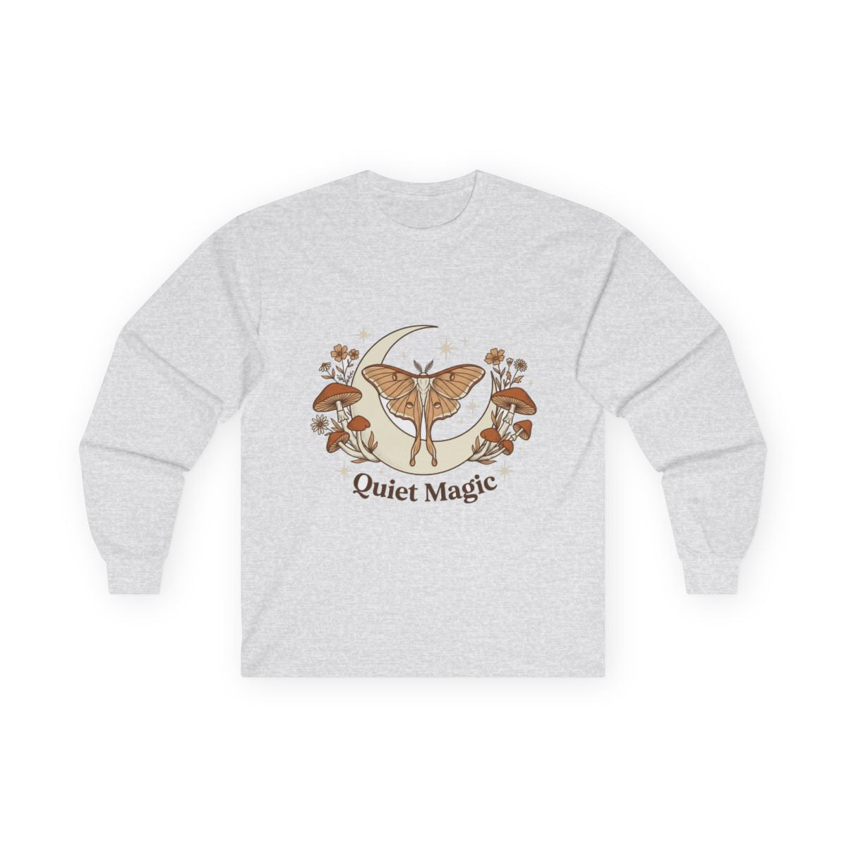 Whispers Of The Autumn Night Moth Long Sleeve — lifestyle photo