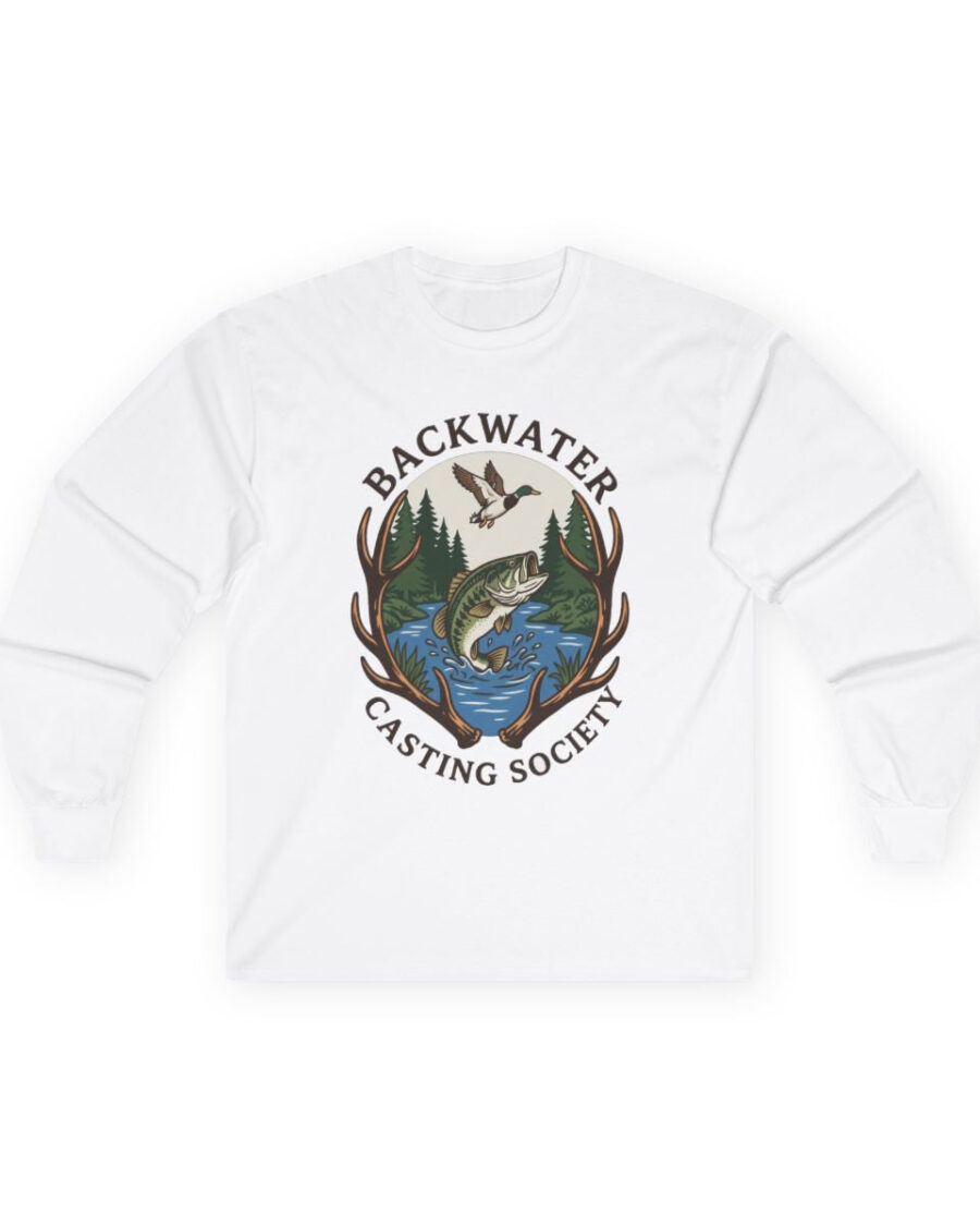 Woods & Water Vintage Outfitter Long Sleeve — lifestyle photo